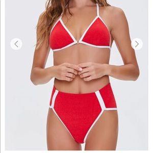 Retro high waisted bikini
